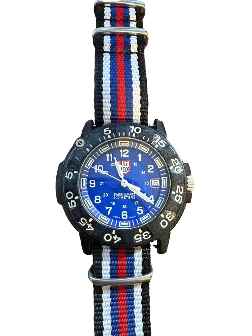 Luminox Navy SEAL 3000 Series Diver Watch Blue Dial Swiss Quartz
